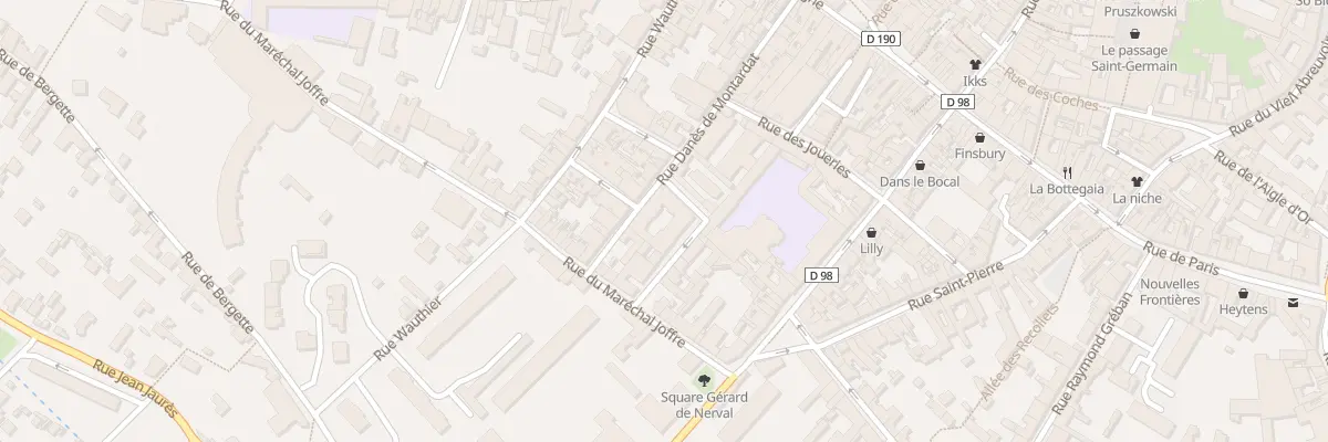 Plan du 23 Rue Danes de Montardat à Saint-Germain-en-Laye