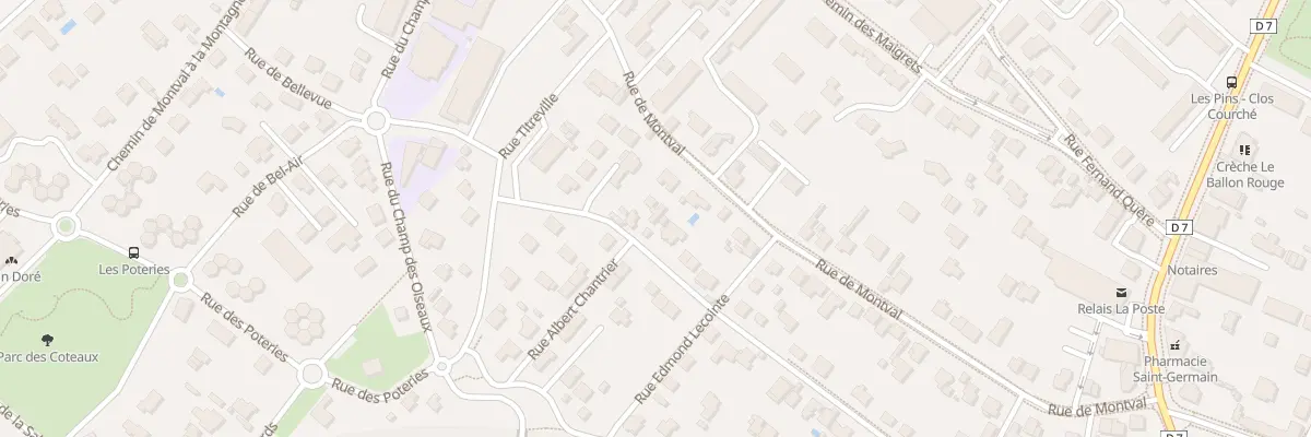 Plan du 34 Rue Louis Yvert à Marly-le-Roi
