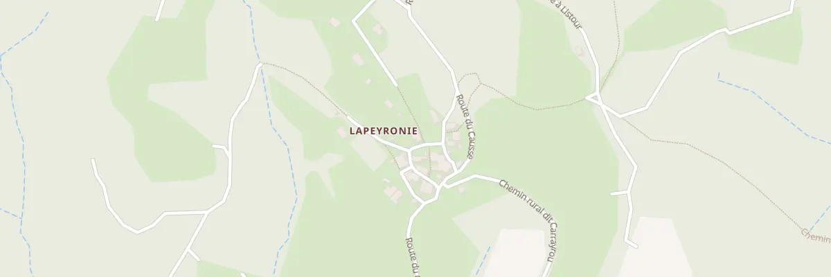 Plan du 5031 Lapeyronie à Viazac