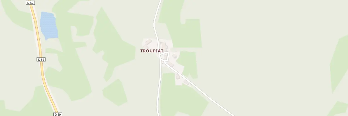 Plan du 4 Troupiat à La Nouaille