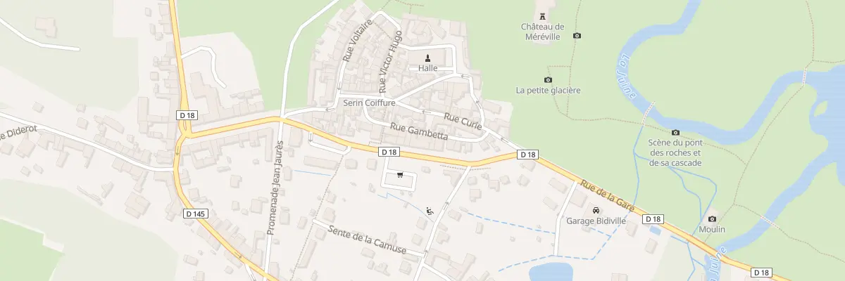 Plan du 12 Rue Gambetta au Mérévillois