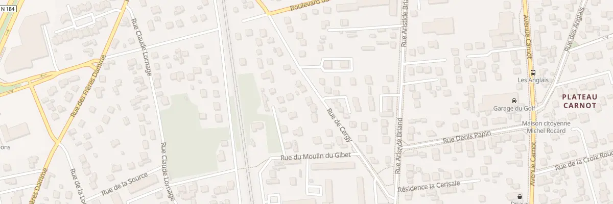 Plan du 11 Rue de Cergy à Conflans-Sainte-Honorine