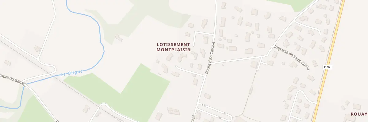 Plan du 2 Lot Montplaisir à Vielmur-sur-Agout