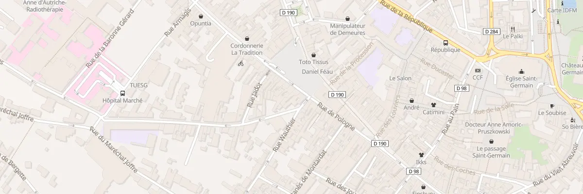 Plan du 37 Rue de Pologne à Saint-Germain-en-Laye