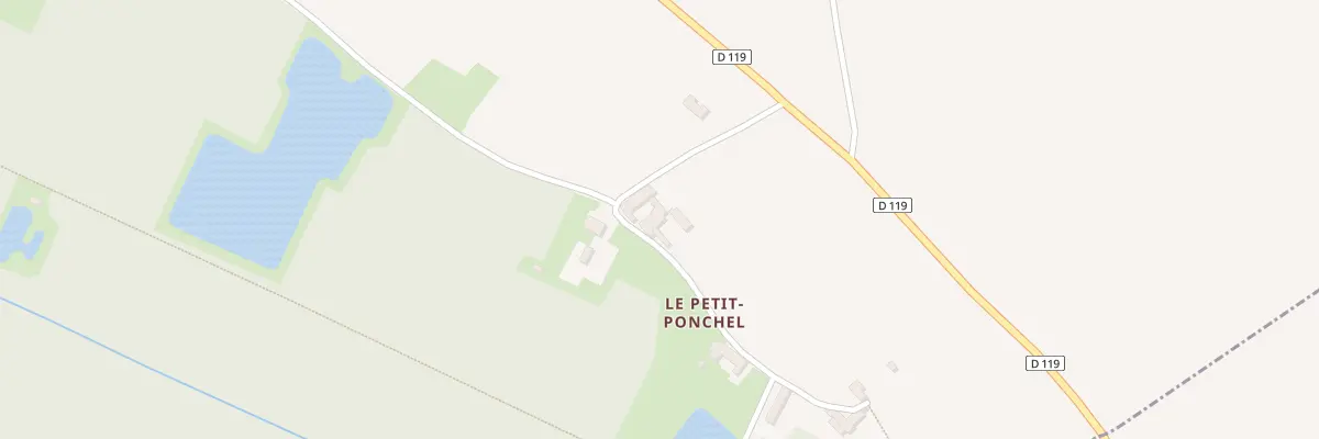 Plan du 2 Le Hameau du Petit Ponchel au Ponchel