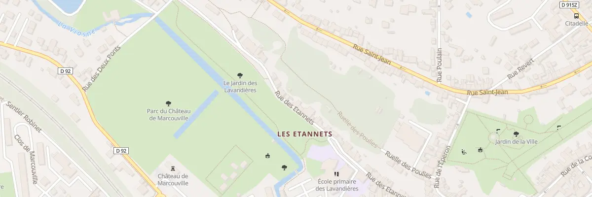 Plan du 72 Rue des Etannets à Pontoise
