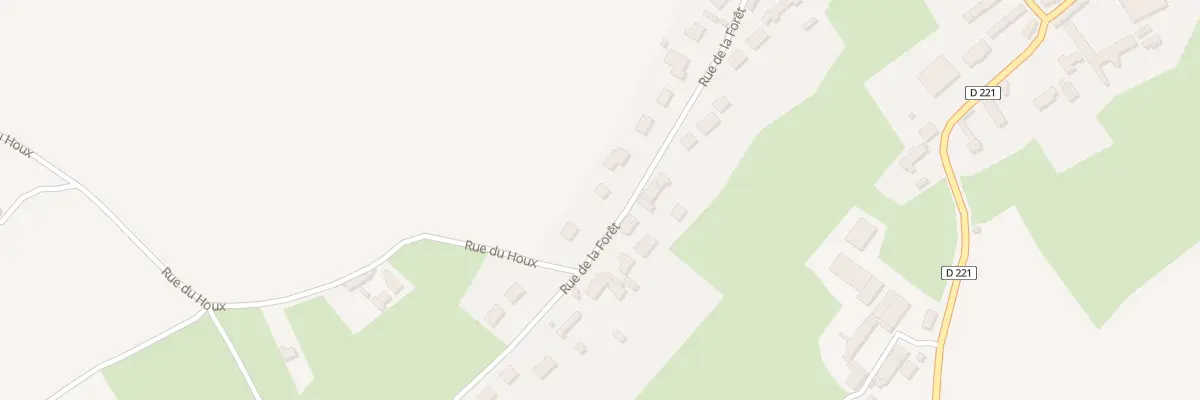 Plan du 22 Rue de la Forêt à Nort-Leulinghem