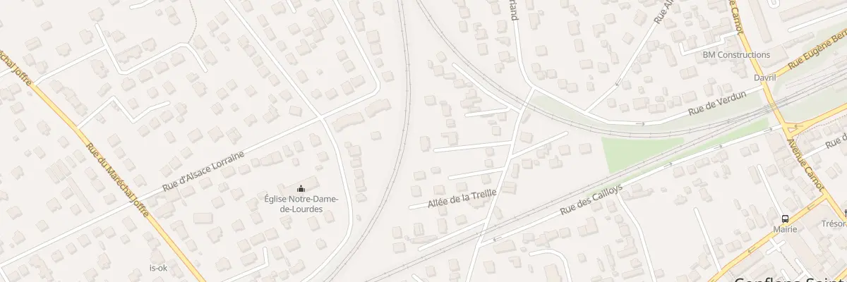 Plan du 53 Rue La Porte de Pontoise à Conflans-Sainte-Honorine