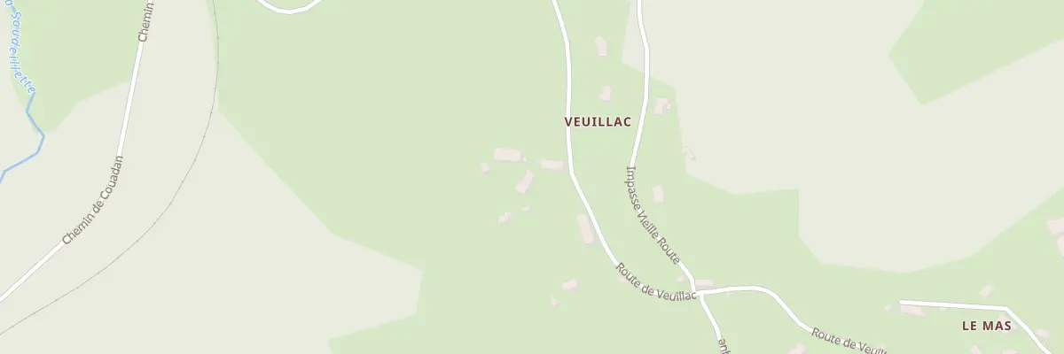 Plan du 5070 Veuillac à Darnets