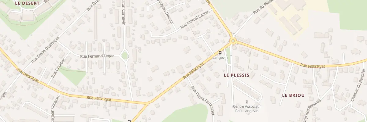 Plan du 111 Rue Félix Pyat à Vierzon