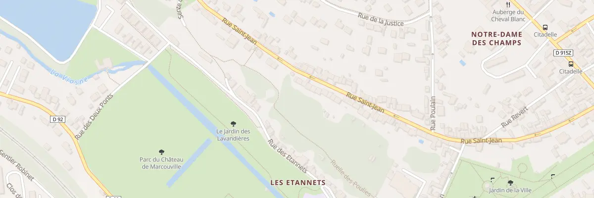 Plan du 61 Rue Saint Jean à Pontoise