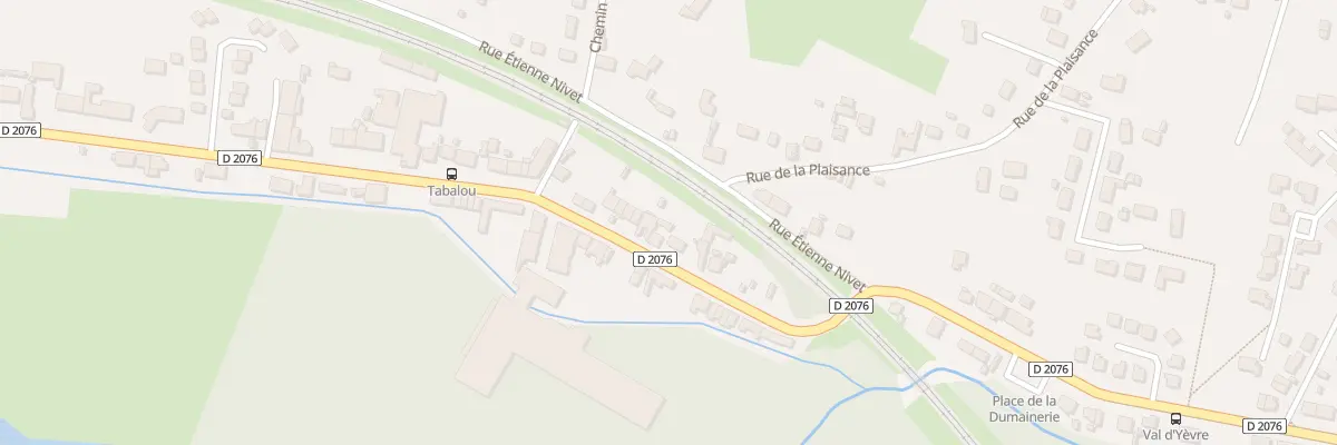 Plan du 54 Rue Pasteur à Vierzon