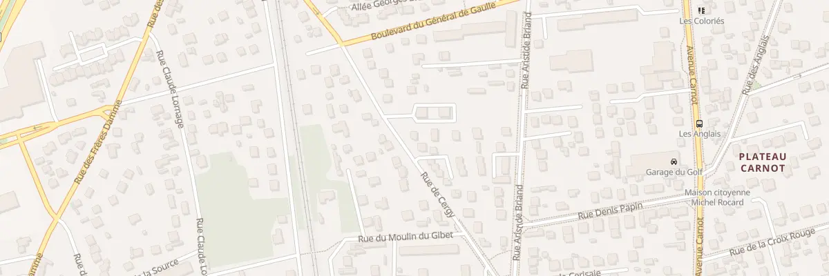 Plan du 18 Rue de Cergy à Conflans-Sainte-Honorine