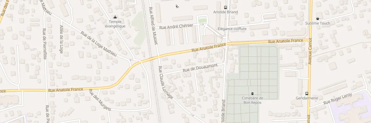 Plan du 14 Rue de Douaumont à Conflans-Sainte-Honorine