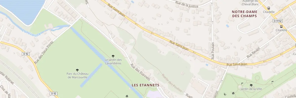 Plan du 57 Rue Saint Jean à Pontoise