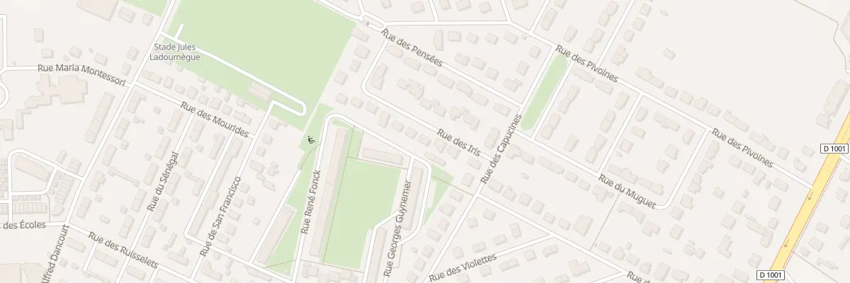 Plan du 7 Rue des Iris à Beauvais