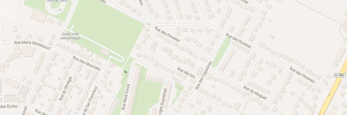 Plan du 8 Rue des Iris à Beauvais