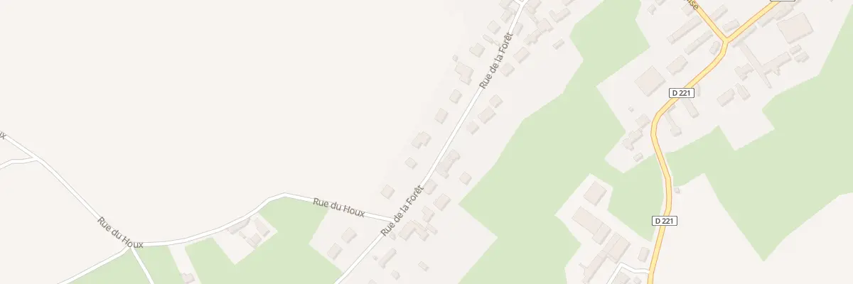 Plan du 20 Rue de la Forêt à Nort-Leulinghem