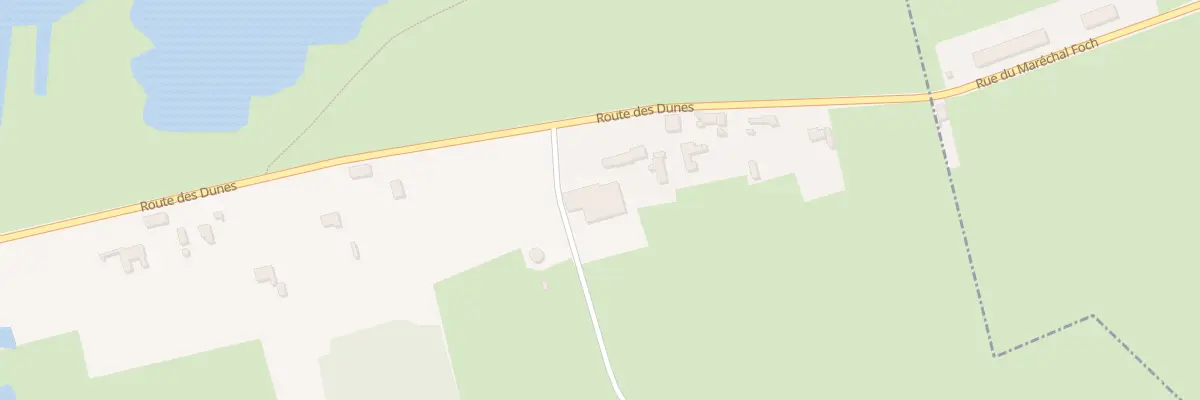 Plan du 3400 Rte des Dunes à Oye-Plage