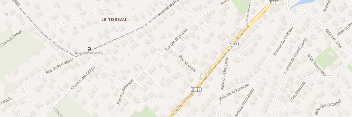 Plan du 8 Rue Nouvelle à Mareil-Marly