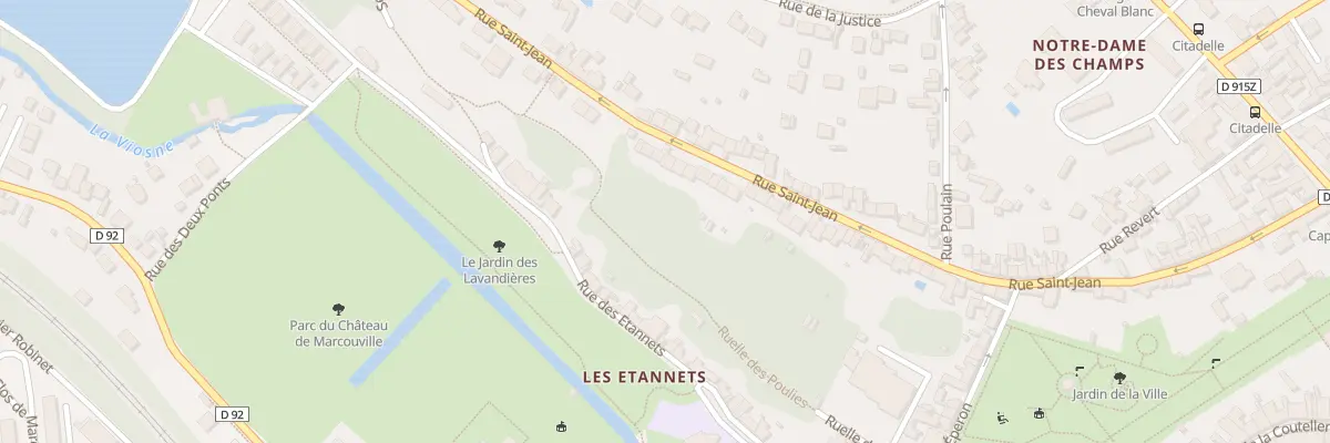 Plan du 55 Rue Saint Jean à Pontoise
