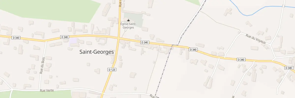 Plan du 5 Rue Principale à Saint-Georges
