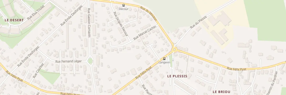 Plan du 127 Rue Félix Pyat à Vierzon