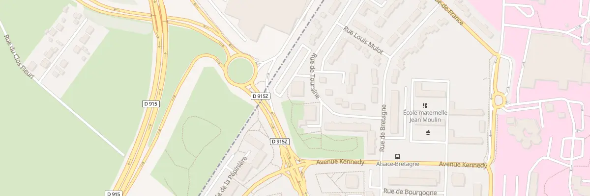 Plan du 11 Rue de Touraine à Pontoise