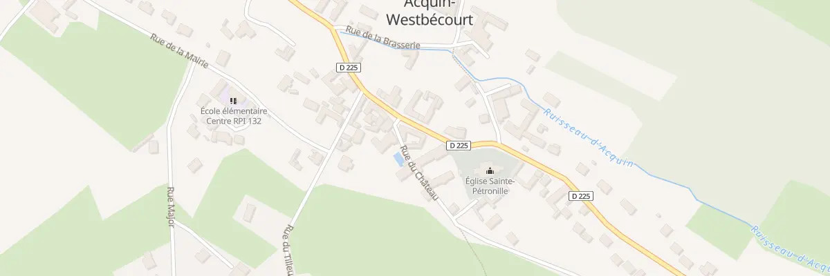 Plan du 31 Rue Principale à Acquin-Westbécourt