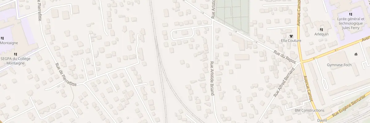 Plan du 27 Rue Aristide Briand à Conflans-Sainte-Honorine