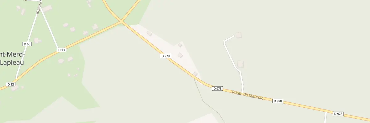 Plan du 5075 Les Quatre Routes à Saint-Merd-de-Lapleau