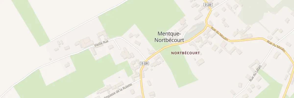 Plan du 314 Rue Principale à Mentque-Nortbécourt