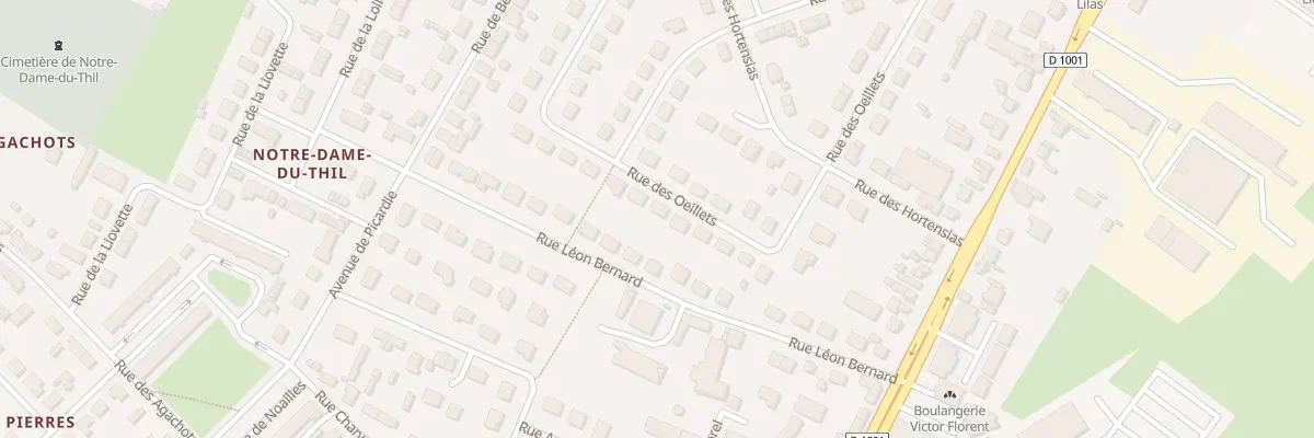 Plan du 39 Rue des OEillets à Beauvais