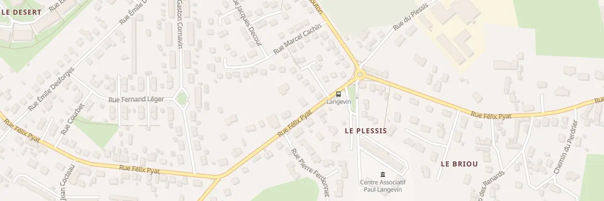 Plan du 117 Rue Félix Pyat à Vierzon