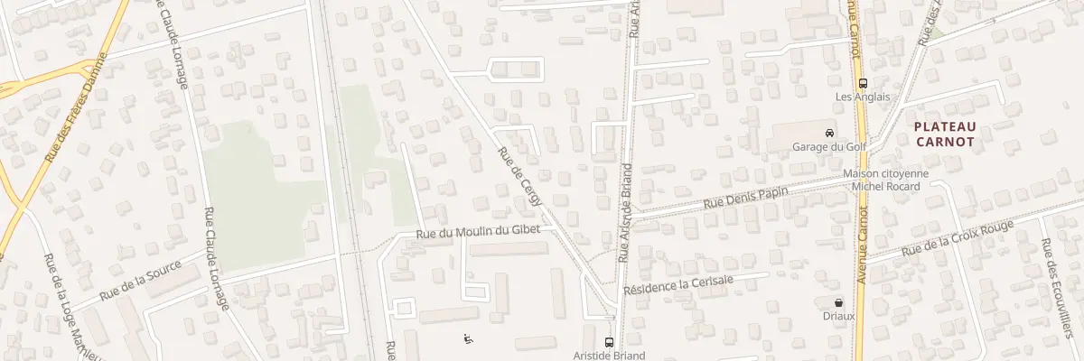 Plan du 10 Rue de Cergy à Conflans-Sainte-Honorine
