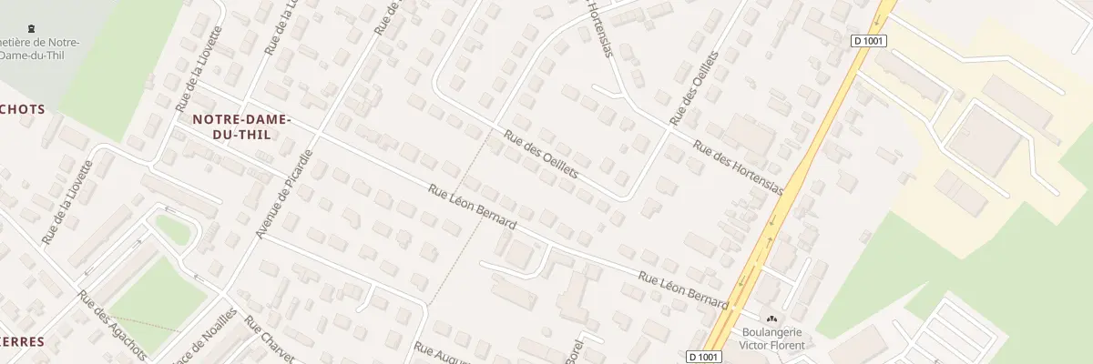 Plan du 37 Rue des OEillets à Beauvais