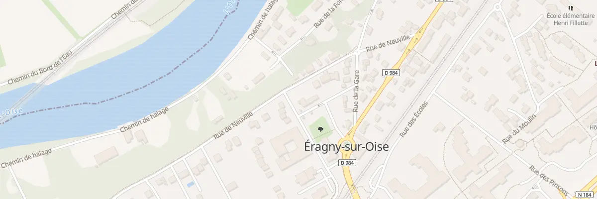 Plan du 5 Rue de Neuville à Éragny-sur-Oise