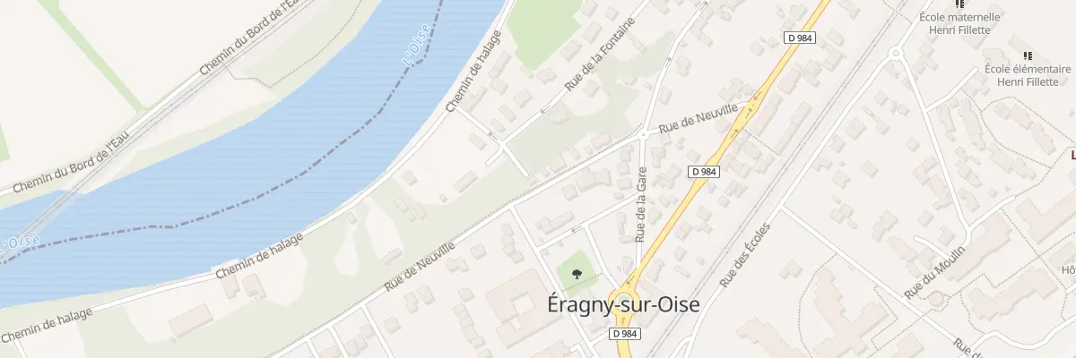 Plan du 8 Rue de Neuville à Éragny-sur-Oise