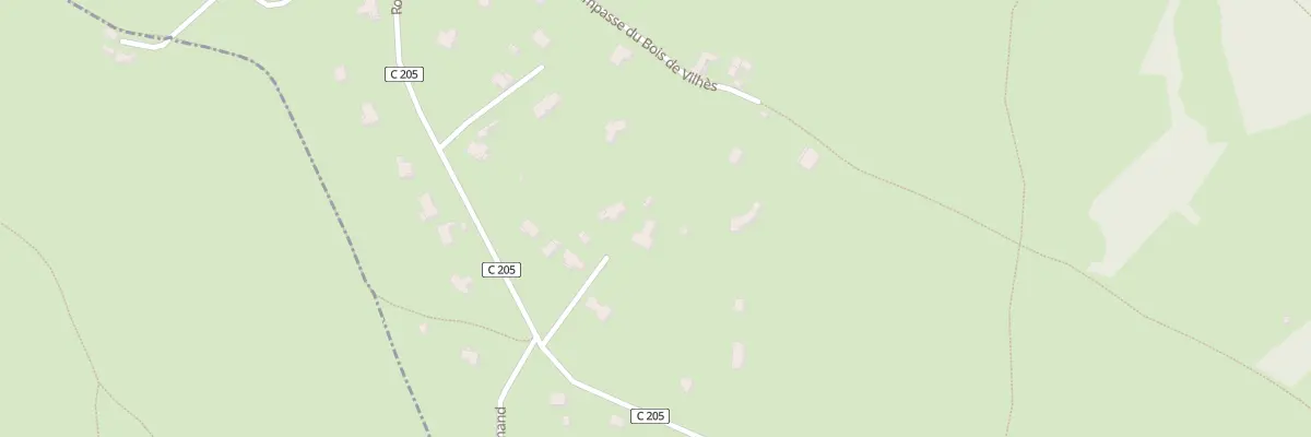 Plan du 6594F Bois de Villes à Lunan