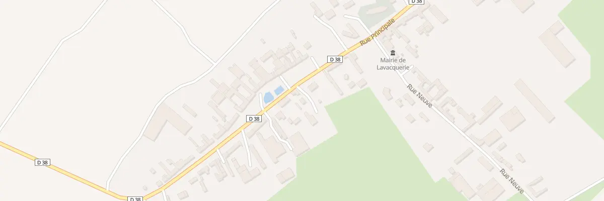 Plan du 38 Rue Principale à Lavacquerie