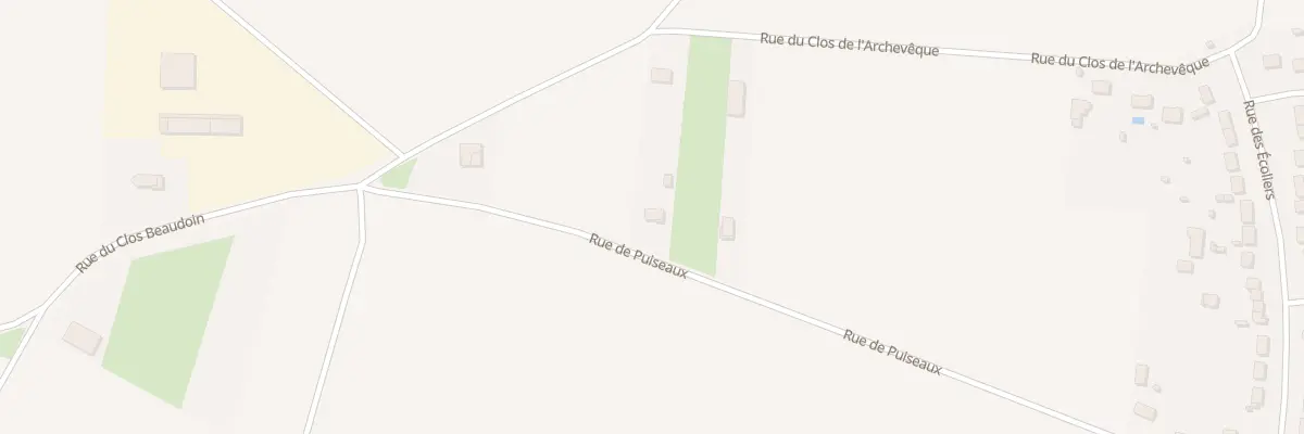 Plan du 48 Rue de Puiseaux à Darvoy