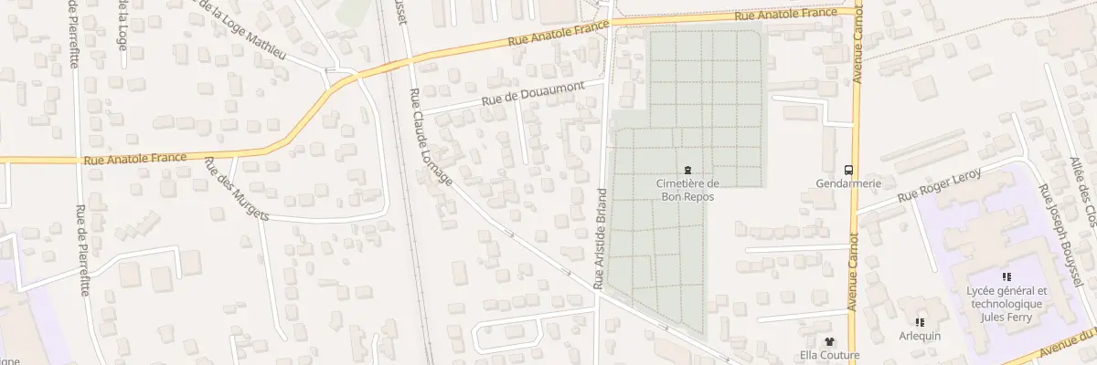 Plan du 57 Rue Aristide Briand à Conflans-Sainte-Honorine