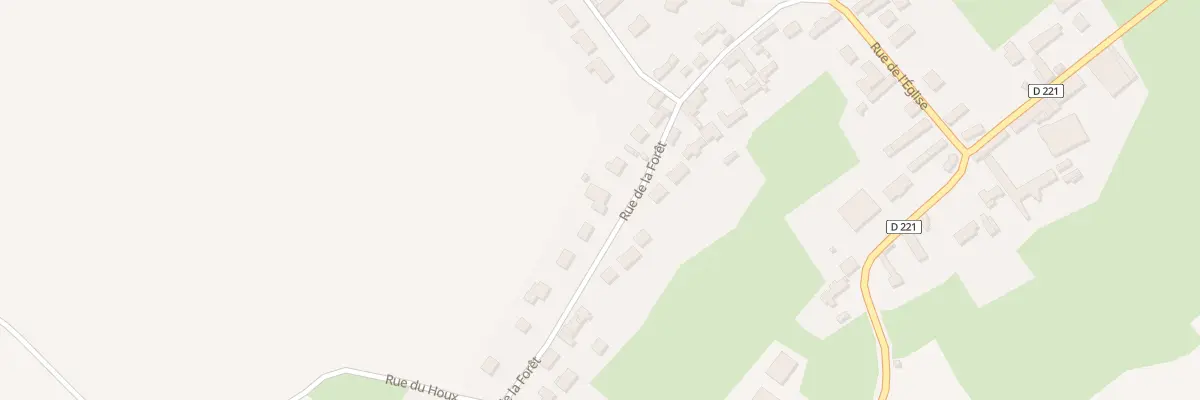 Plan du 14 Rue de la Forêt à Nort-Leulinghem