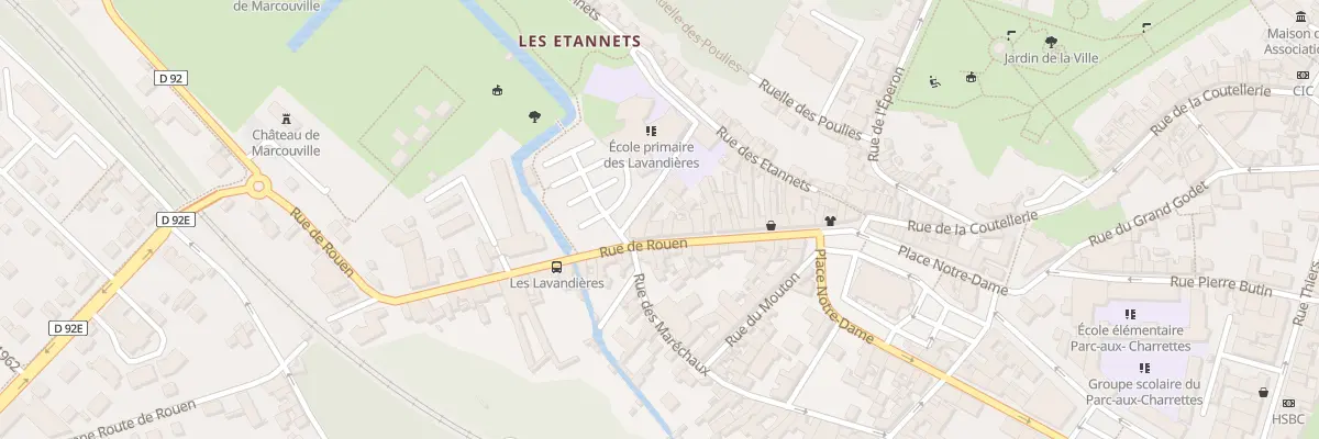 Plan du 26 Rue de Rouen à Pontoise