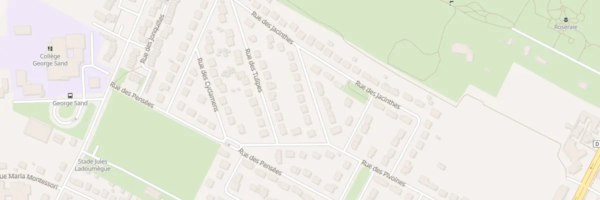 Plan du 5 Rue des Myosotis à Beauvais