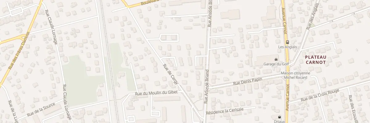 Plan du 91 Rue Aristide Briand à Conflans-Sainte-Honorine