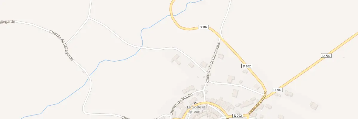 Plan du 2 Imp Cantauque à Limoux