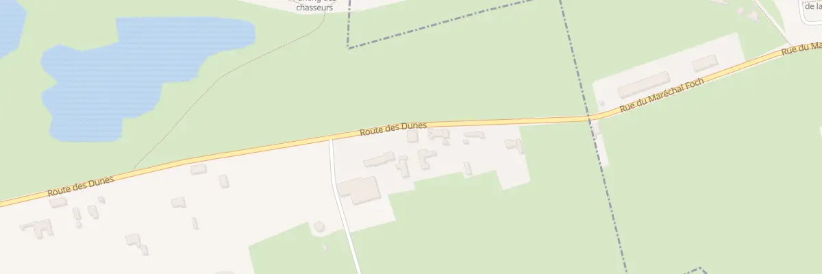 Plan du 3488 Rte des Dunes à Oye-Plage
