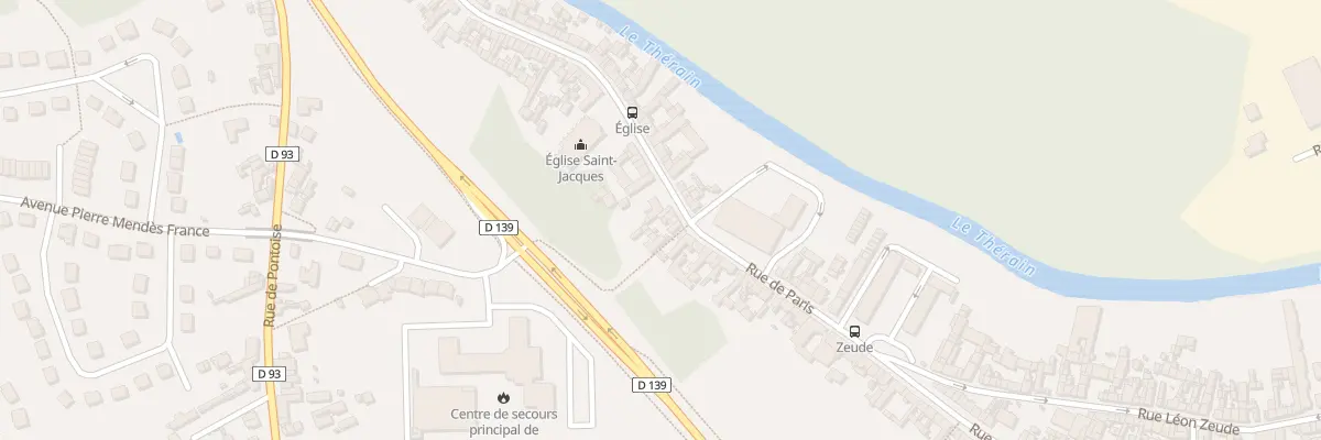 Plan du 16 Rue de Paris à Beauvais