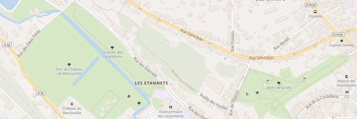 Plan du 41B Rue Saint Jean à Pontoise
